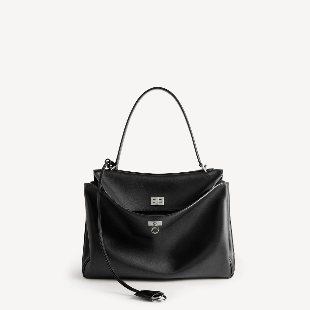 Balenciaga Women Rodeo Handbag Medium - Black