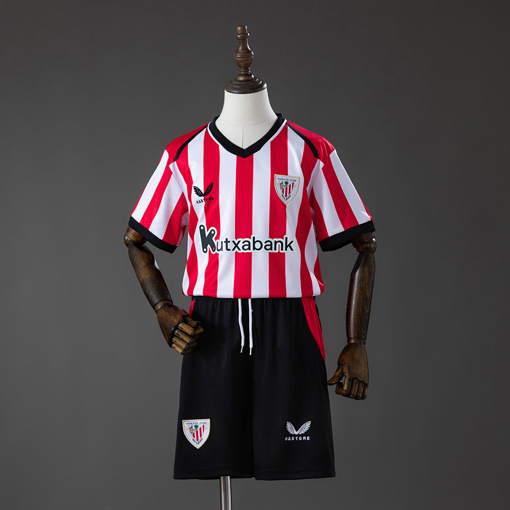 Kids Athletic Bilbao Home Jersey 2026-2027 Football Kit