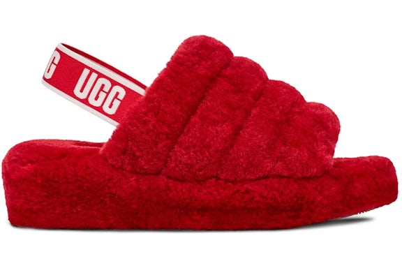 UGG Fluff Yeah Slide - Ribbon Red (Women)