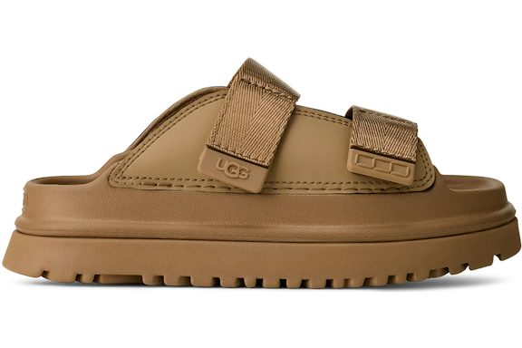 UGG GoldenGlow Slide - Dark Sand (Kids)