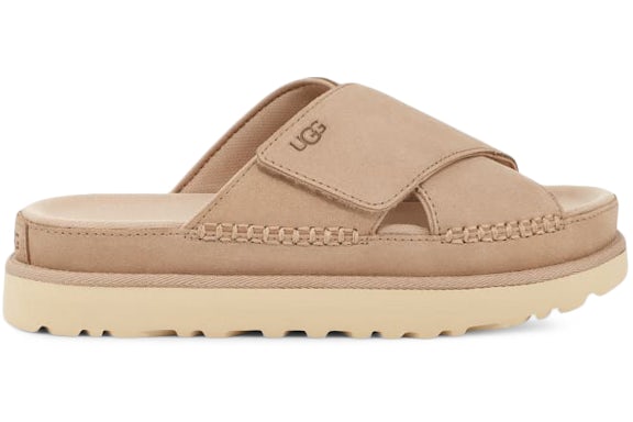 UGG Goldenstar Cross Slide - Driftwood (Women)