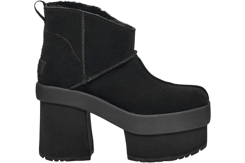 UGG New Heights Platform Mini Boot - Black (Women)