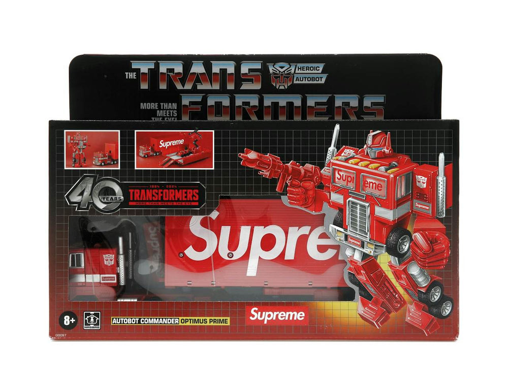 Supreme Transformers G1 Optimus Prime Figure - Red