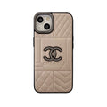 Leather CC Phone Case with Diamond-Detail Embellishment product image 1, provided for visual reference and product detail