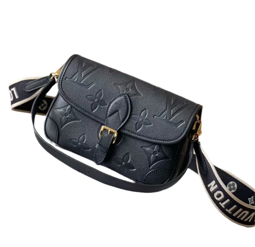 Louis Vuitton Diane Monogram Empreinte Black Satchel Bag product image 2, provided for visual reference and product detail