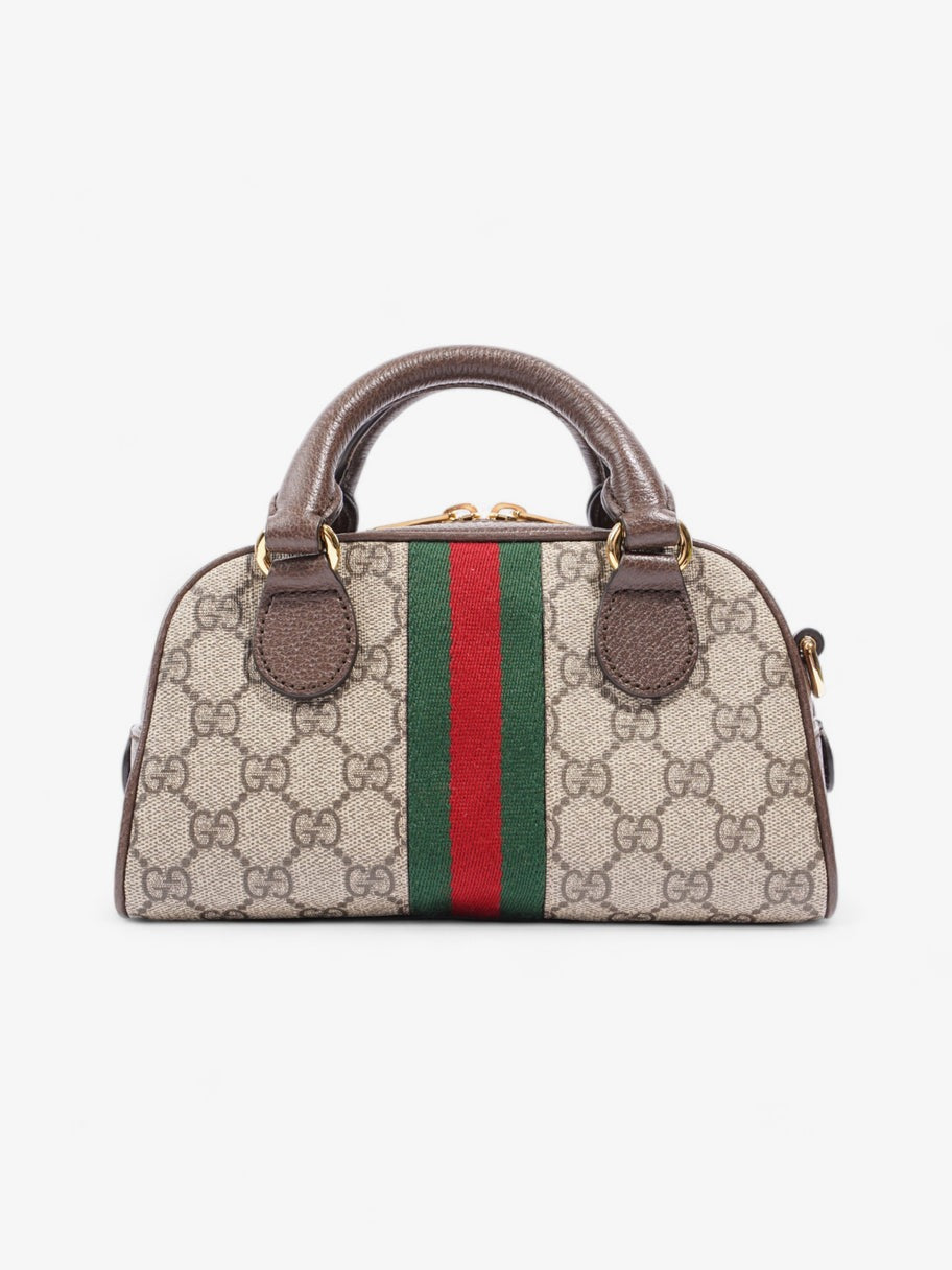 Gucci Ophidia Mini GG Supreme-Canvas Top-Handle Bag - Beige product image 3, provided for visual reference and product