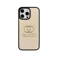 Leather GG Phone Case product image 1, provided for visual reference and product detail review