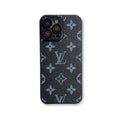 Leather Monogram Phone Case with Lens Protection product image 1, provided for visual reference and product detail review