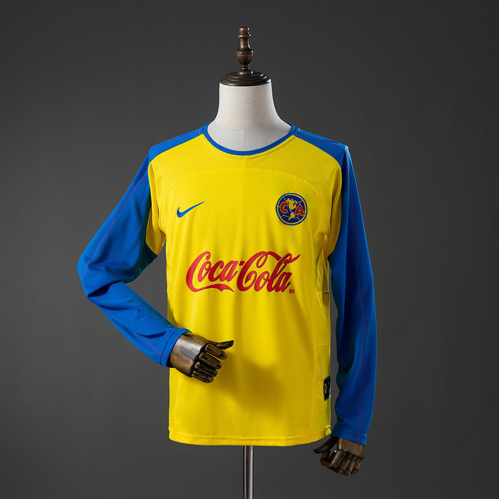 Club America Home Jersey 2003-2004 Retro Football Kit Long product image 1