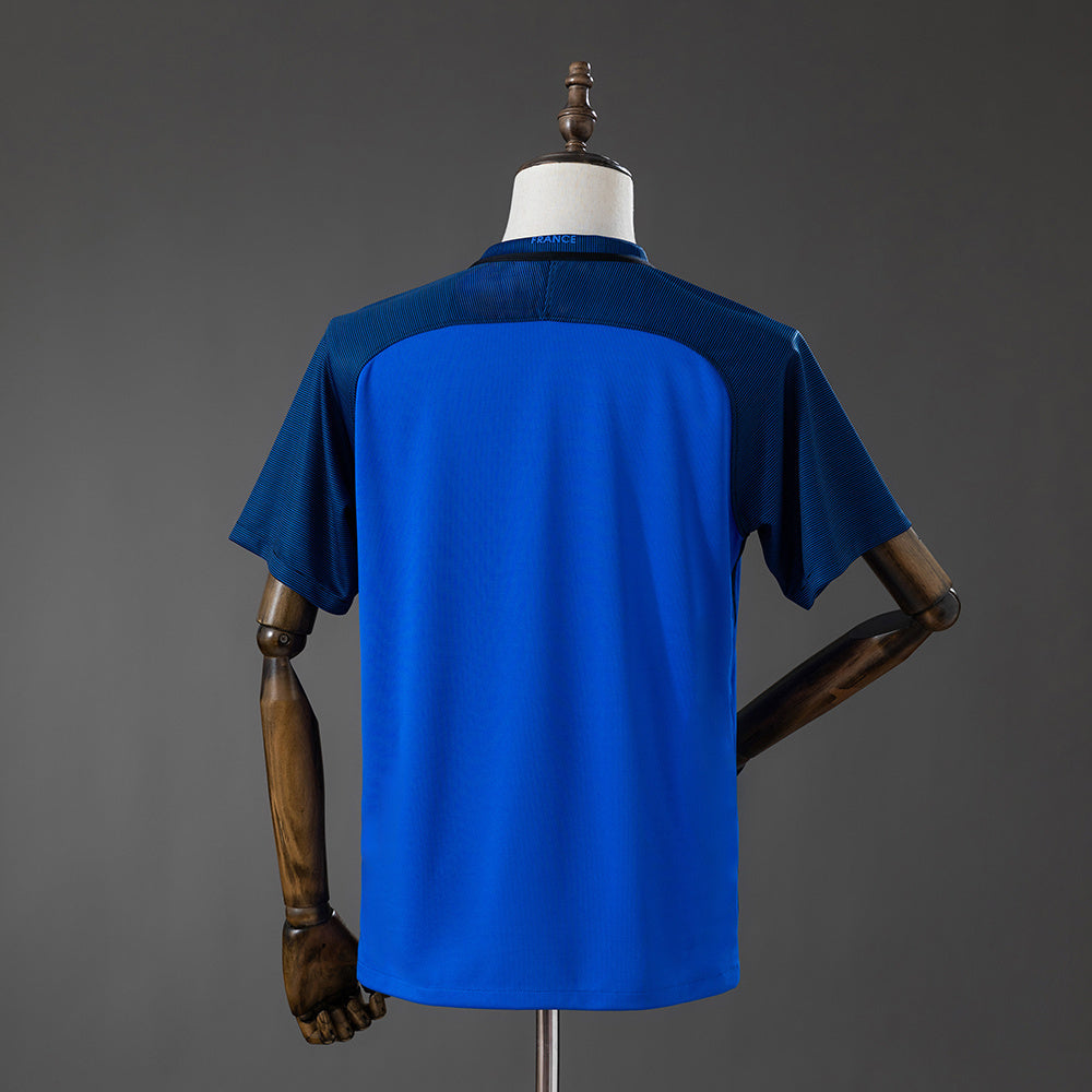 Retro France Home Jersey 2016 Football Kit Soccer Shirt product image 2