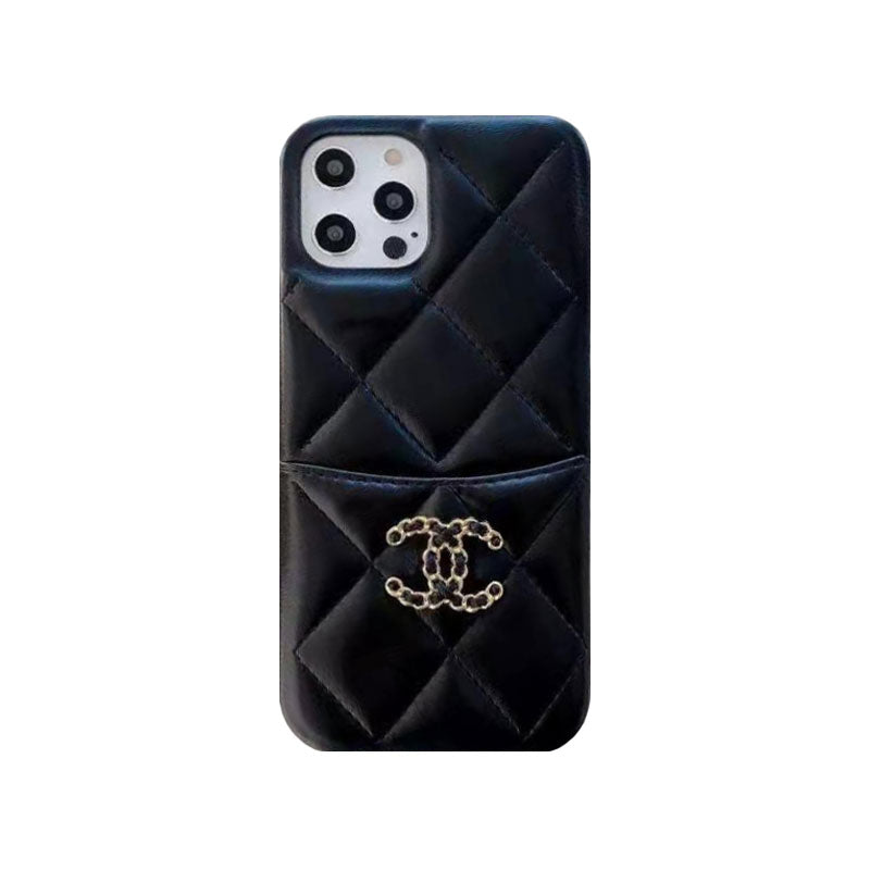 CC iPhone Case with Crad Holder Black product image 1, provided for visual reference and product detail review