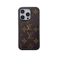 Classic Monogram iPhone Case with Card Holder -Large Print product image 1, provided for visual reference and product detail
