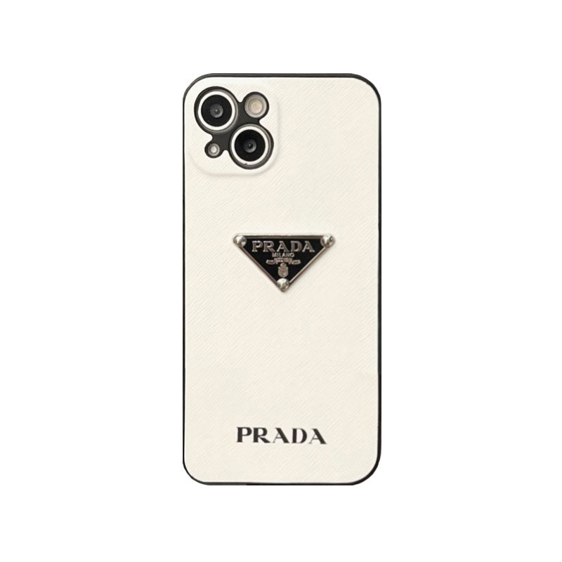 Prada iPhone Case White product image 1, provided for visual reference and product detail review