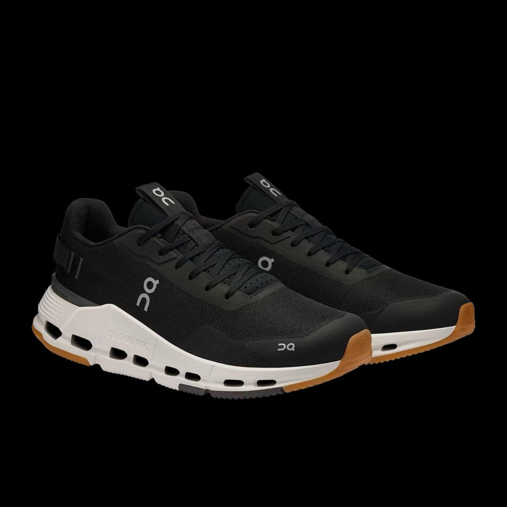 On Cloudnova Black/White Lifestyle Sneakers product image 5, provided for visual reference and product detail review