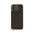 Monogram iPhone Case with Wallet Brown Small Printing product image 1, provided for visual reference and product detail