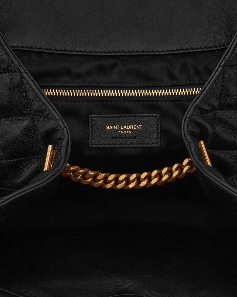 Saint Laurent Icare Maxi Shopping Bag in Quilted Lambskin - Black product image 7, provided for visual reference and product
