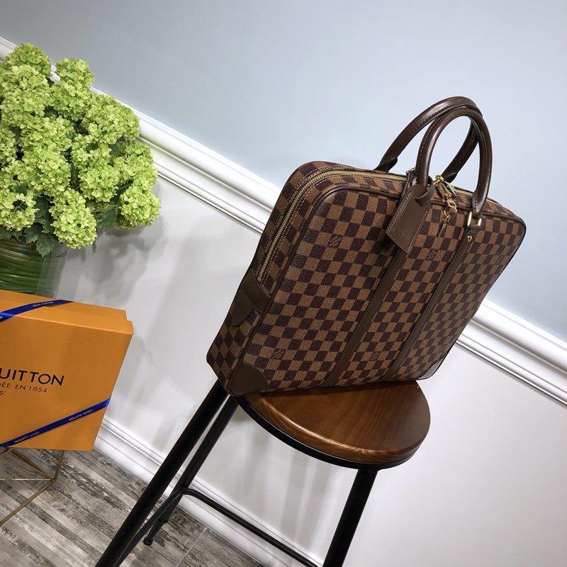 Louis Vuitton Checkered Canvas Briefcase product image 3, provided for visual reference and product detail review