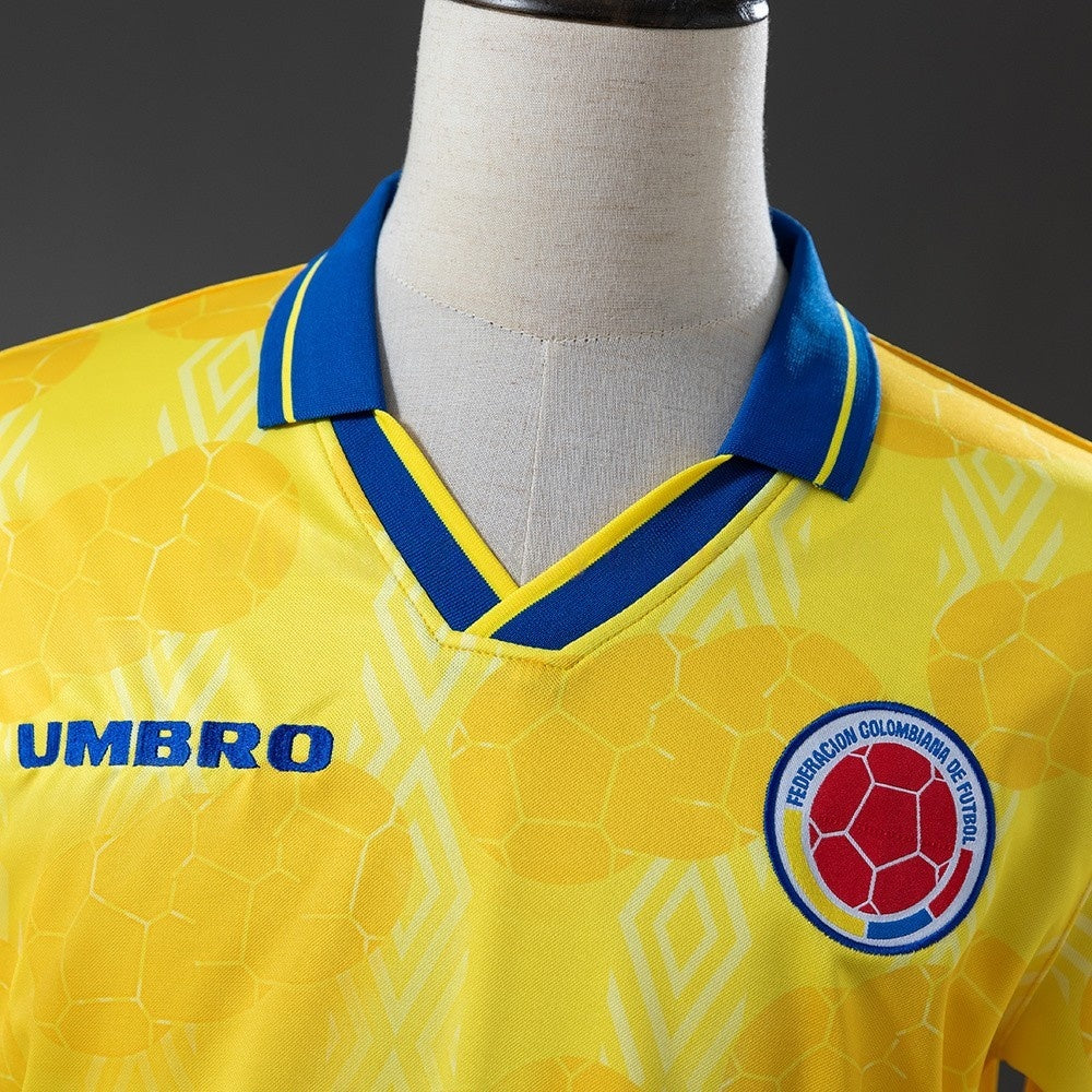 Colombia Jersey 1994 Home Retro Football Kit product image 5