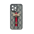 Classic Leather GG Bees Phone Case with Strap product image 1, provided for visual reference and product detail review