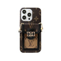 Monogram Dauphine iPhone Case with Card Holder and Strap Black product image 1, provided for visual reference and product