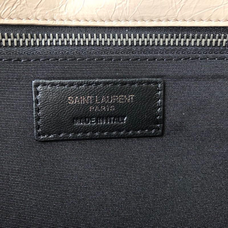 YSL Niki 2830 Shoulder Bag - Grey, 28 cm product image 3, provided for visual reference and product detail review