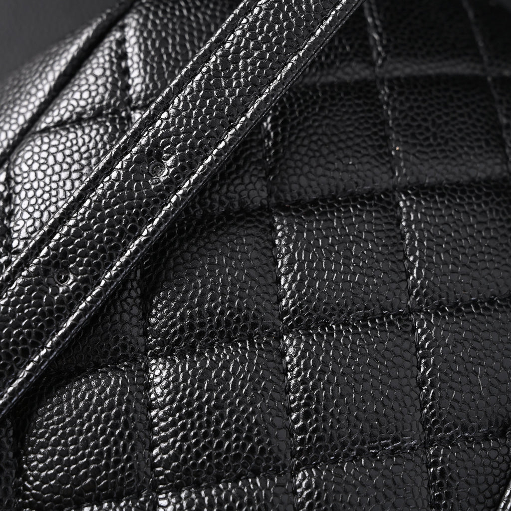 Chanel Duma Backpack – Black Quilted Lambskin with Gold-Tone Hardware (24A Collection) product image 5, provided for visual