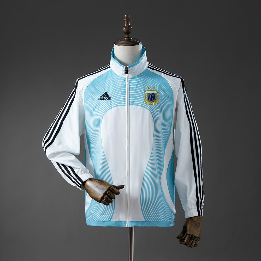 Argentina Windbreaker 2005-06 Retro Football Soccer Jacket product image 1