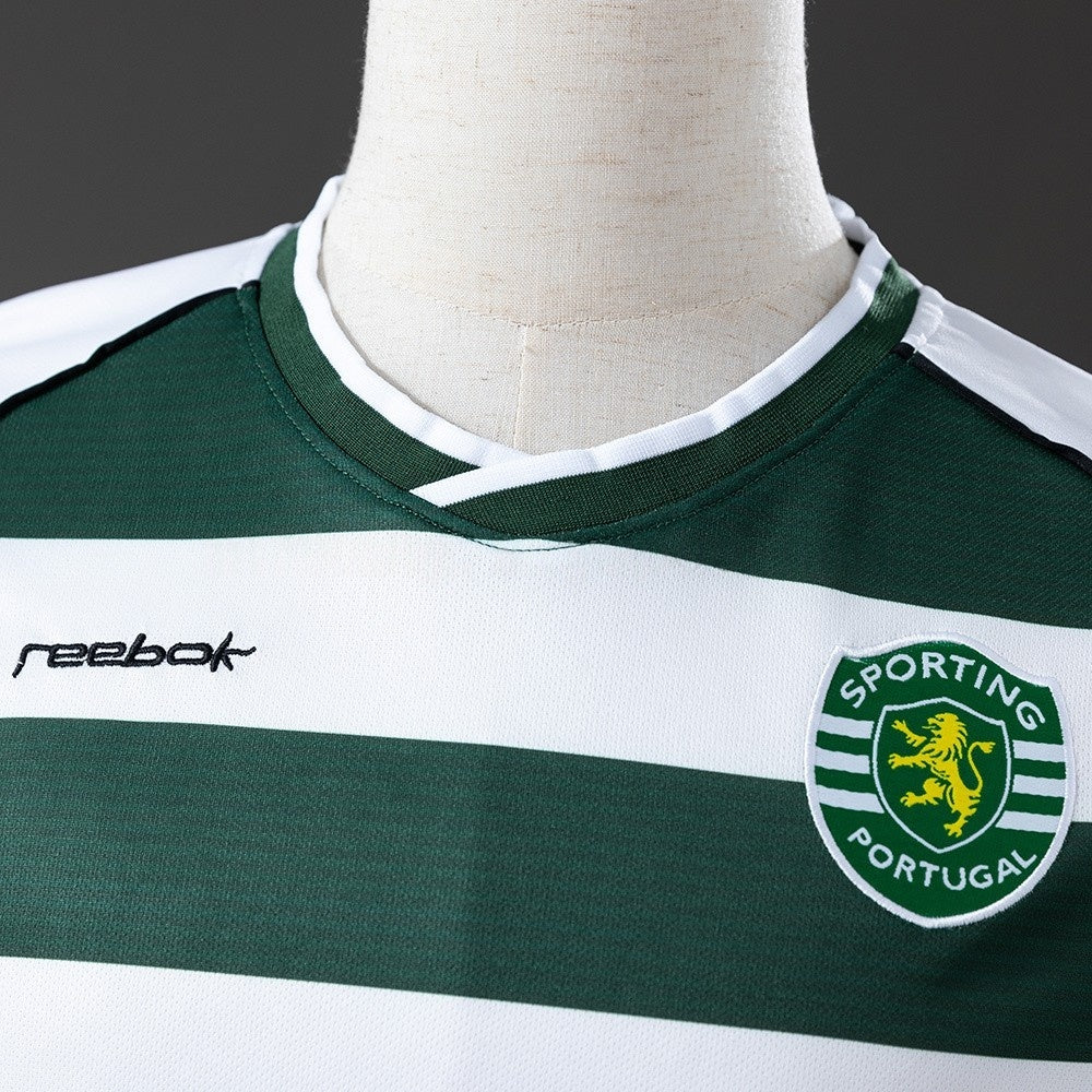 Sporting CP Jersey 2001/03 Home Retro Football Kit Long product image 7