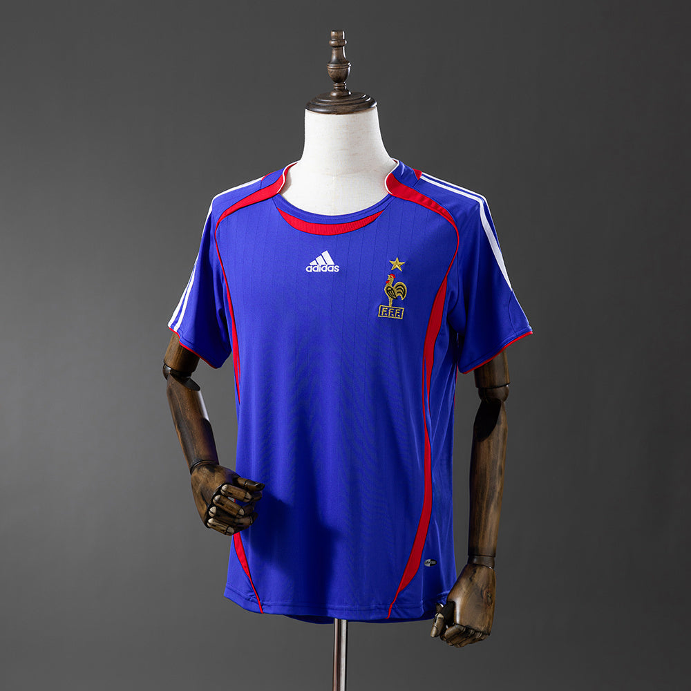 France Jersey 2006 Home Retro Kit product image 1