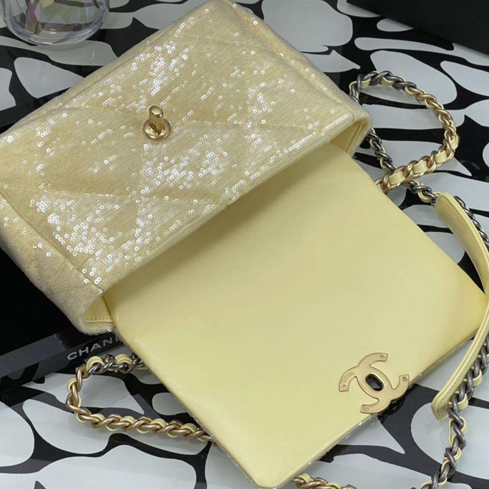 Chanel 19 Sequin Flap Bag product image 6, provided for visual reference and product detail review
