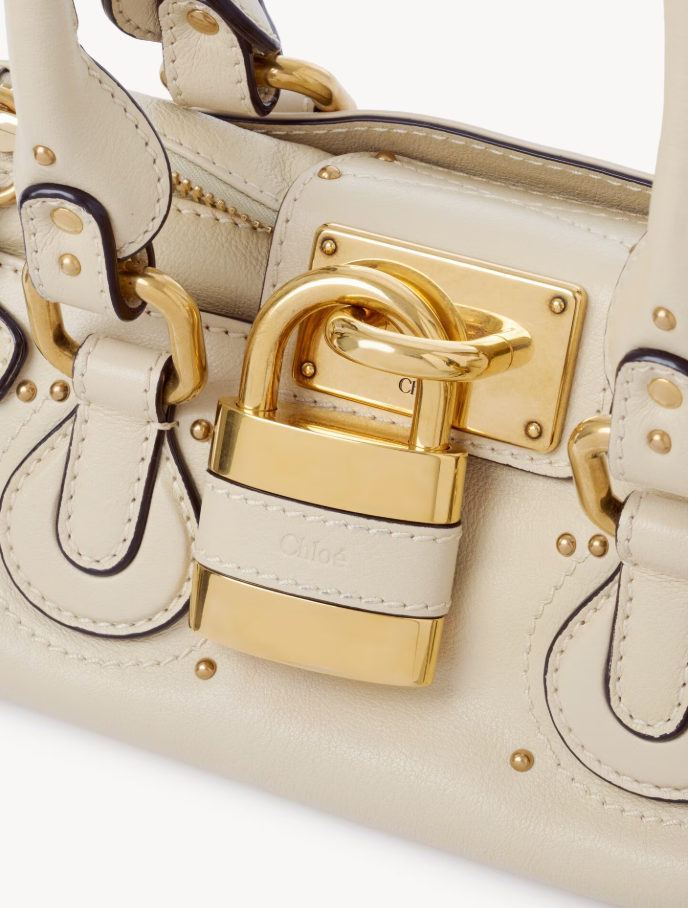Chloe Small Paddington Bag in Grained Leather product image 9, provided for visual reference and product detail review