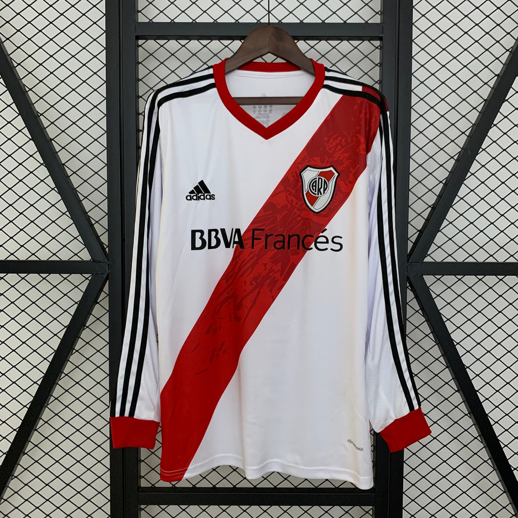 Retro River Plate Jersey 2013-14 Home Long Sleeves Football product image 1