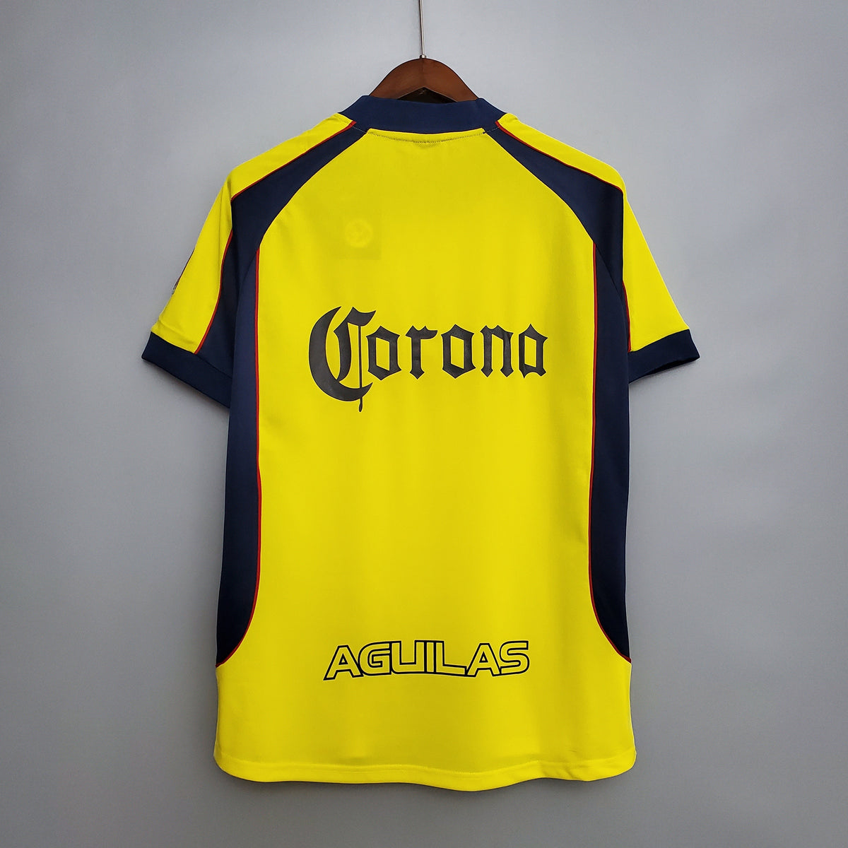 Retro Club America Jersey 2001-02 Home Yellow Football Kit product image 8