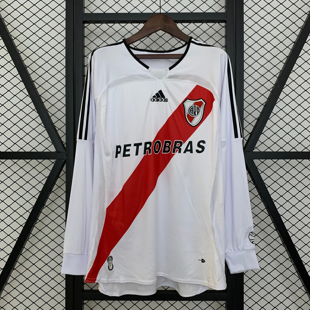 Retro River Plate Jersey 2006-07 Home Long Sleeves Football product image 1