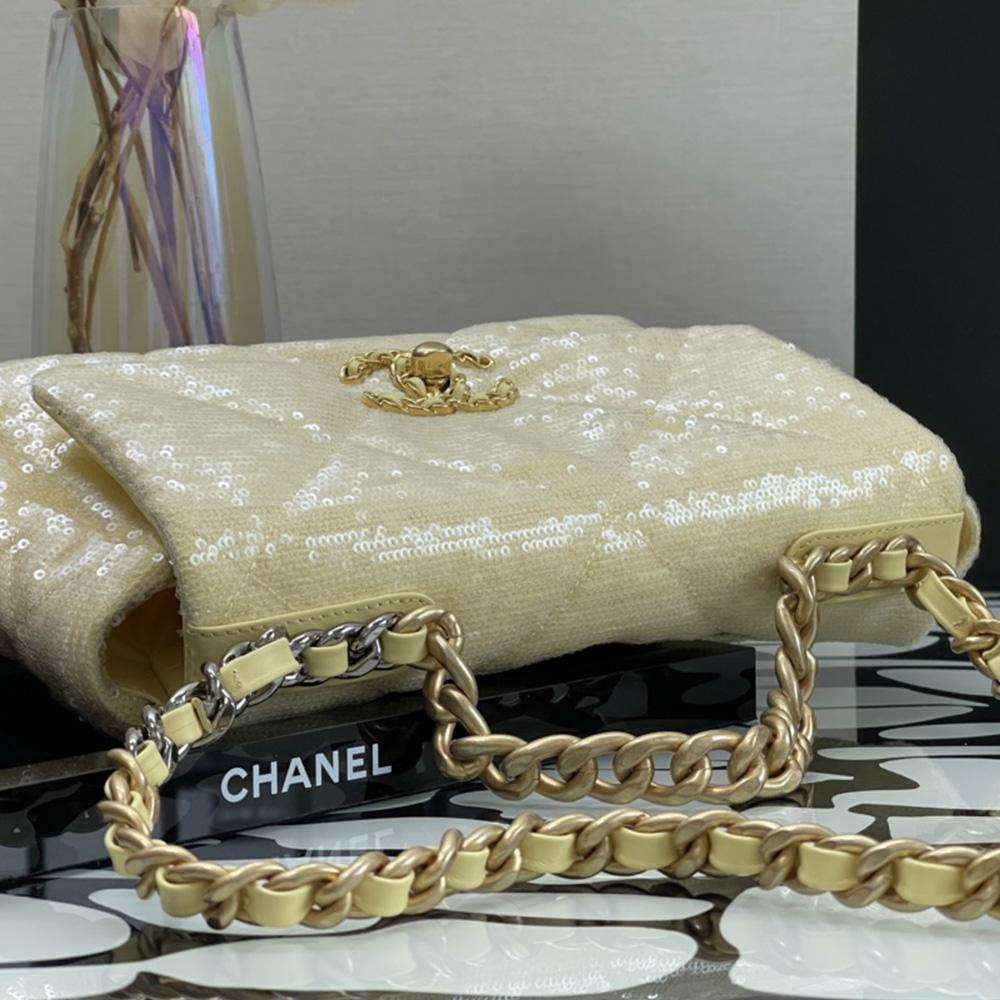 Chanel 19 Sequin Flap Bag product image 4, provided for visual reference and product detail review