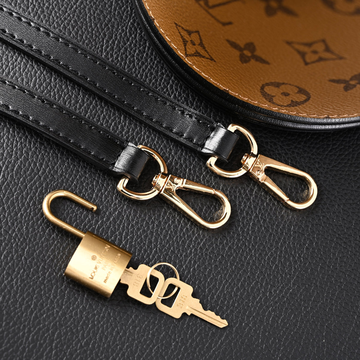 Louis Vuitton Cannes Bag – Monogram Canvas Vanity Case with Top Handle (Small) product image 5, provided for visual