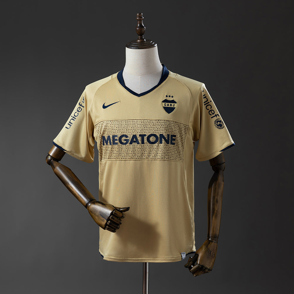 Boca Junios Jersey 2007-08 Away Retro Football Kit product image 1
