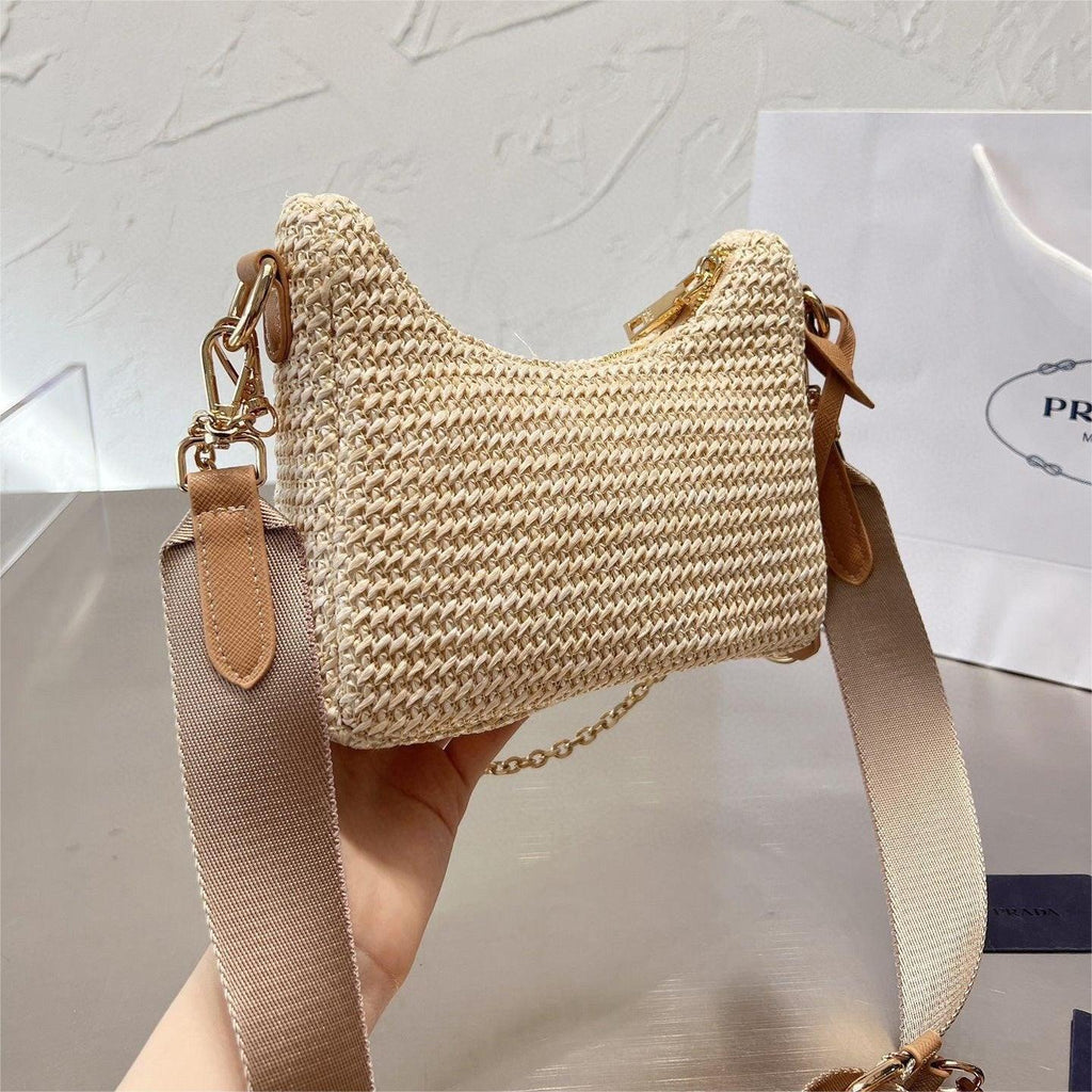 Prada Handbag Re-Edition 2005 Bag 8.3X7X2.3Inch - Beige product image 7, provided for visual reference and product detail