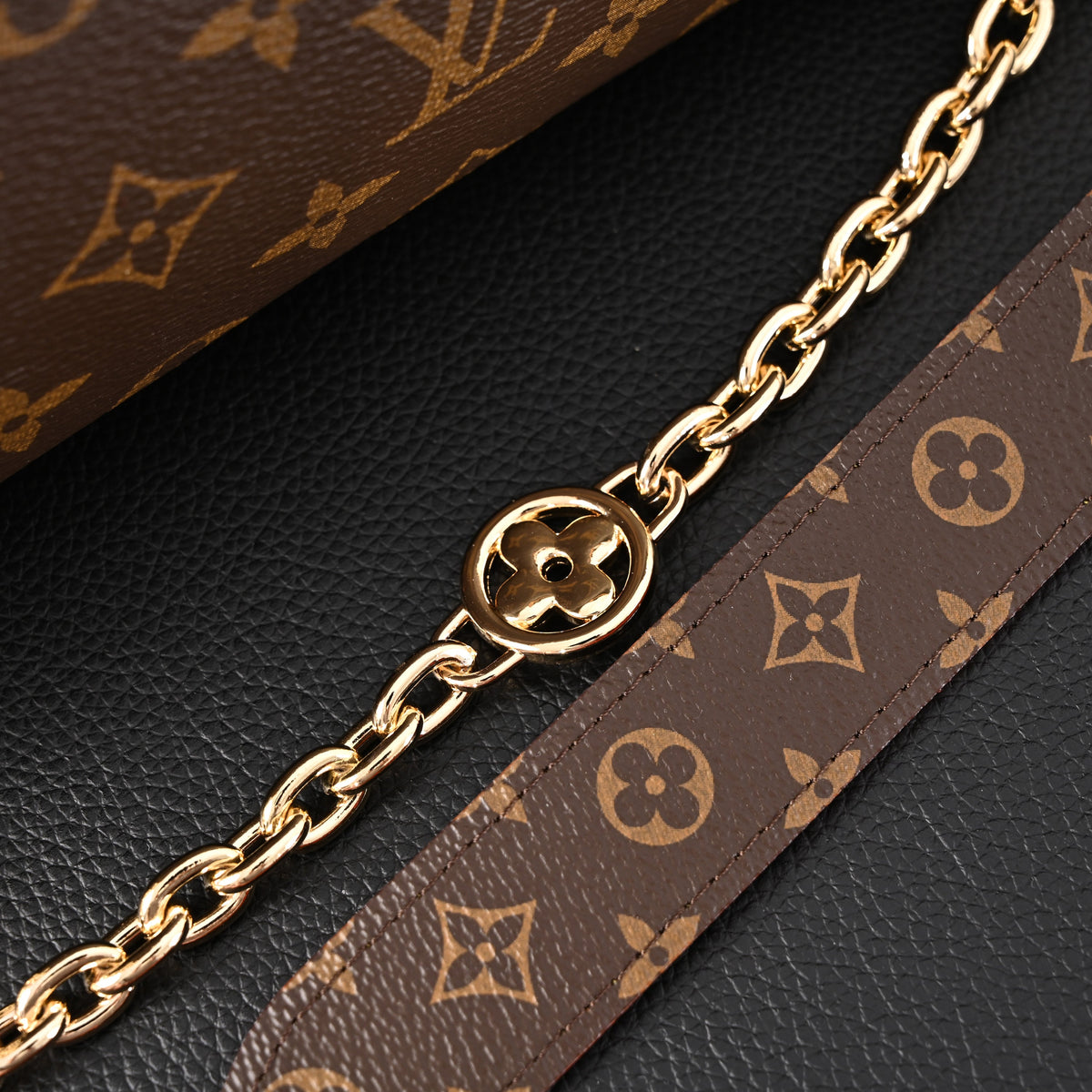 Louis Vuitton Carryall BB Monogram Canvas Shoulder Bag – Classic Brown (M13014) product image 13, provided for visual