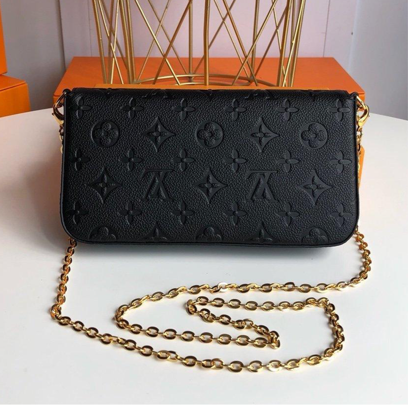 Louis Vuitton Félicie Pochette Black product image 6, provided for visual reference and product detail review