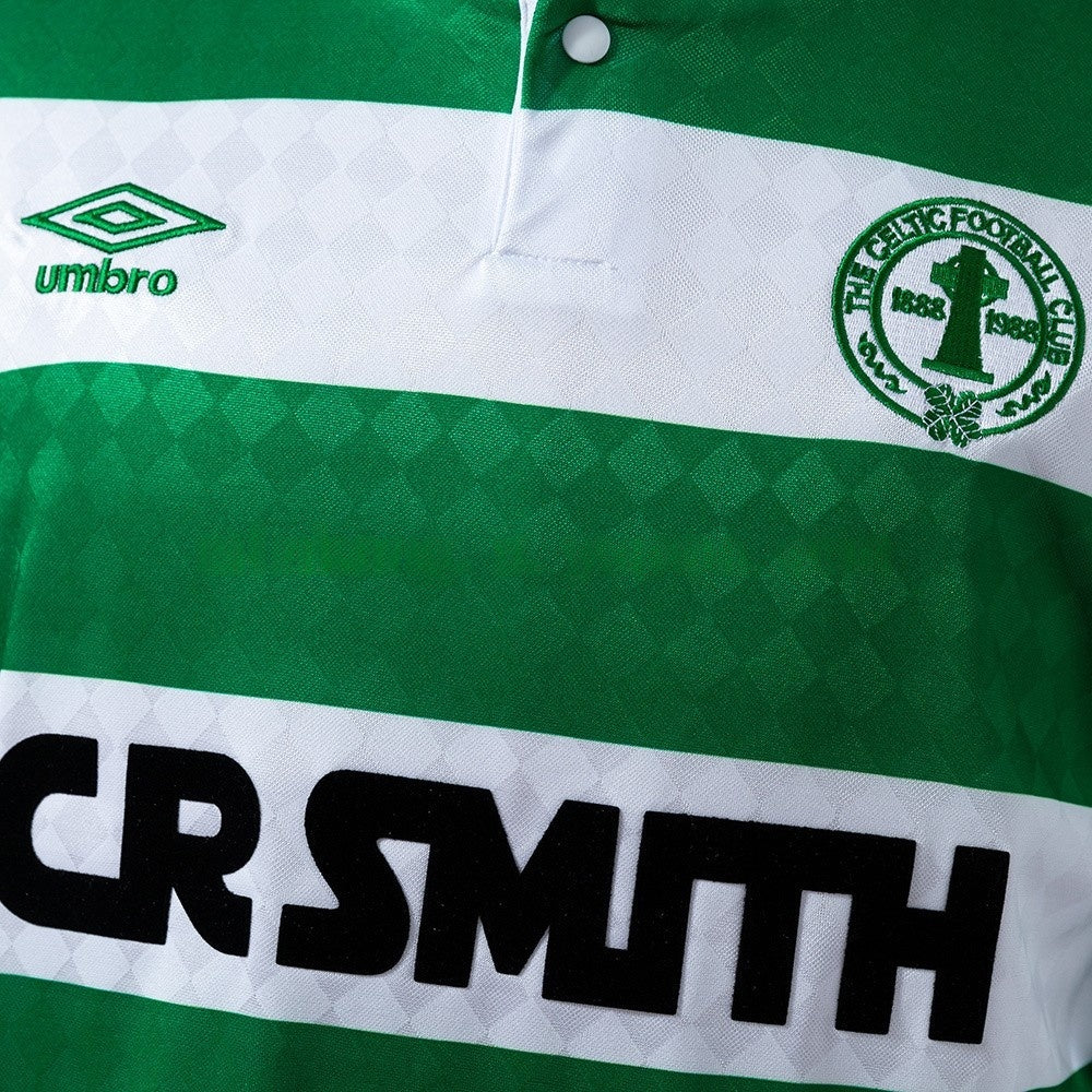 Celtic Jersey 1987-89 Home Retro Kit Long Sleeves product image 5