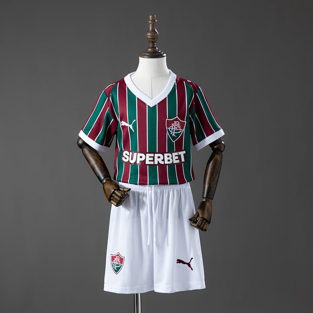 Kids Fluminense Home Jersey 2026-2027 Football Kit Soccer product image 1