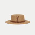 YSL - Straw Fedora Hat product image 1, provided for visual reference and product detail review
