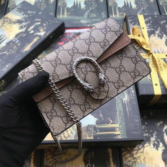 Gucci Dionysus GG Supreme Super Mini Bag product image 2, provided for visual reference and product detail review