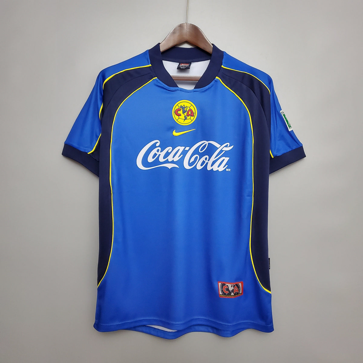 Retro Club America Jersey 2001-02 Away Blue Football Kit product image 1