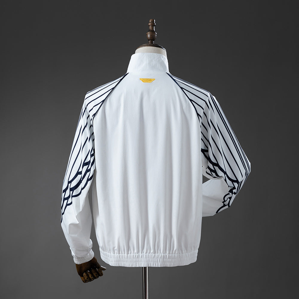 PSG Windbreaker 2025/26 White Football Soccer Jacket product image 2