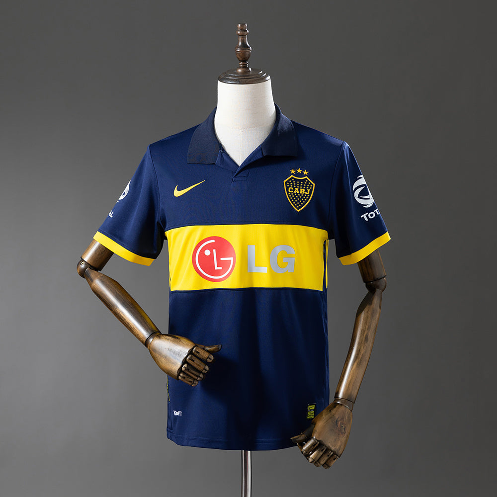 Boca Junios Jersey 2009-10 Home Retro Football Kit product image 1