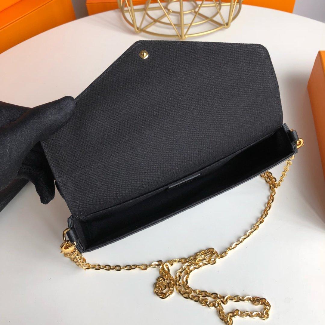 Louis Vuitton Félicie Pochette Black product image 7, provided for visual reference and product detail review