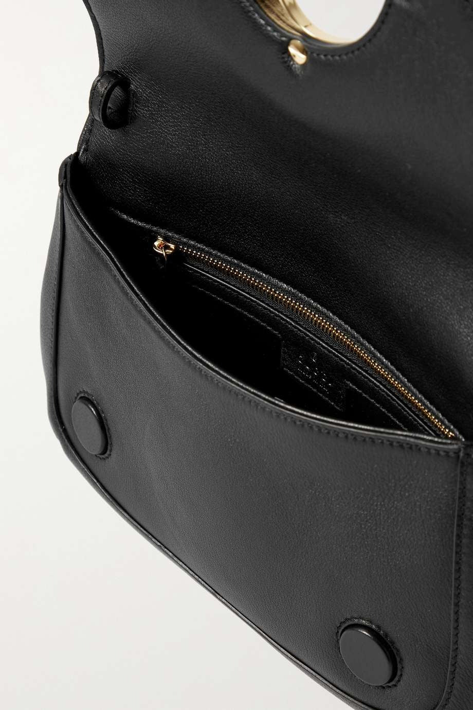 Gucci New Blondie Leather Shoulder Bag - Black product image 5, provided for visual reference and product detail review
