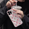 Monogram iPhone Case -Pink product image 1, provided for visual reference and product detail review